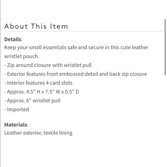 KATE SPADE Black Sienne Logo Medium Wristlet - Picture 5 of 7